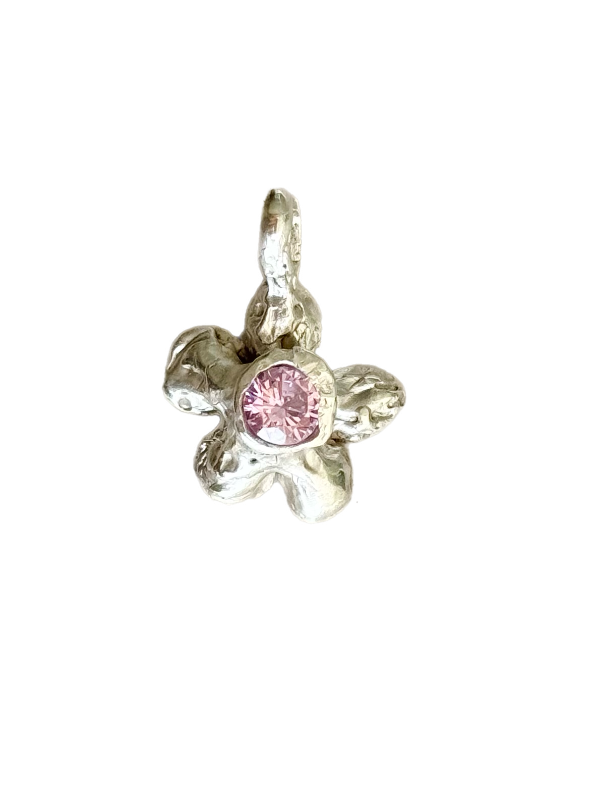 Flor Plata Pendant