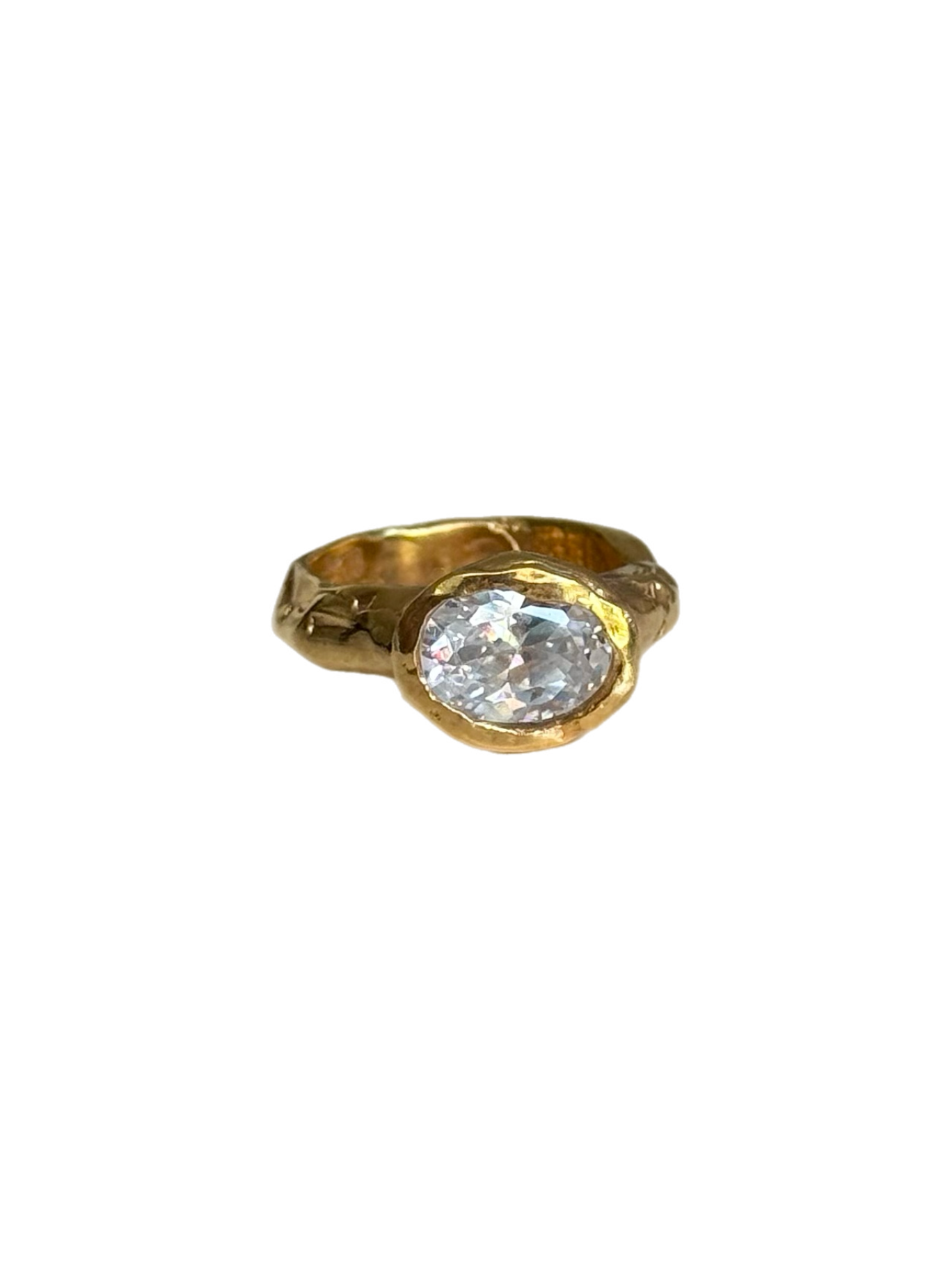 Ovalo Pinky Ring — 925 silver pinky ring, Camila D. Daneri