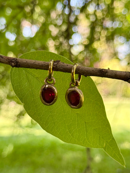 Granate Earrings