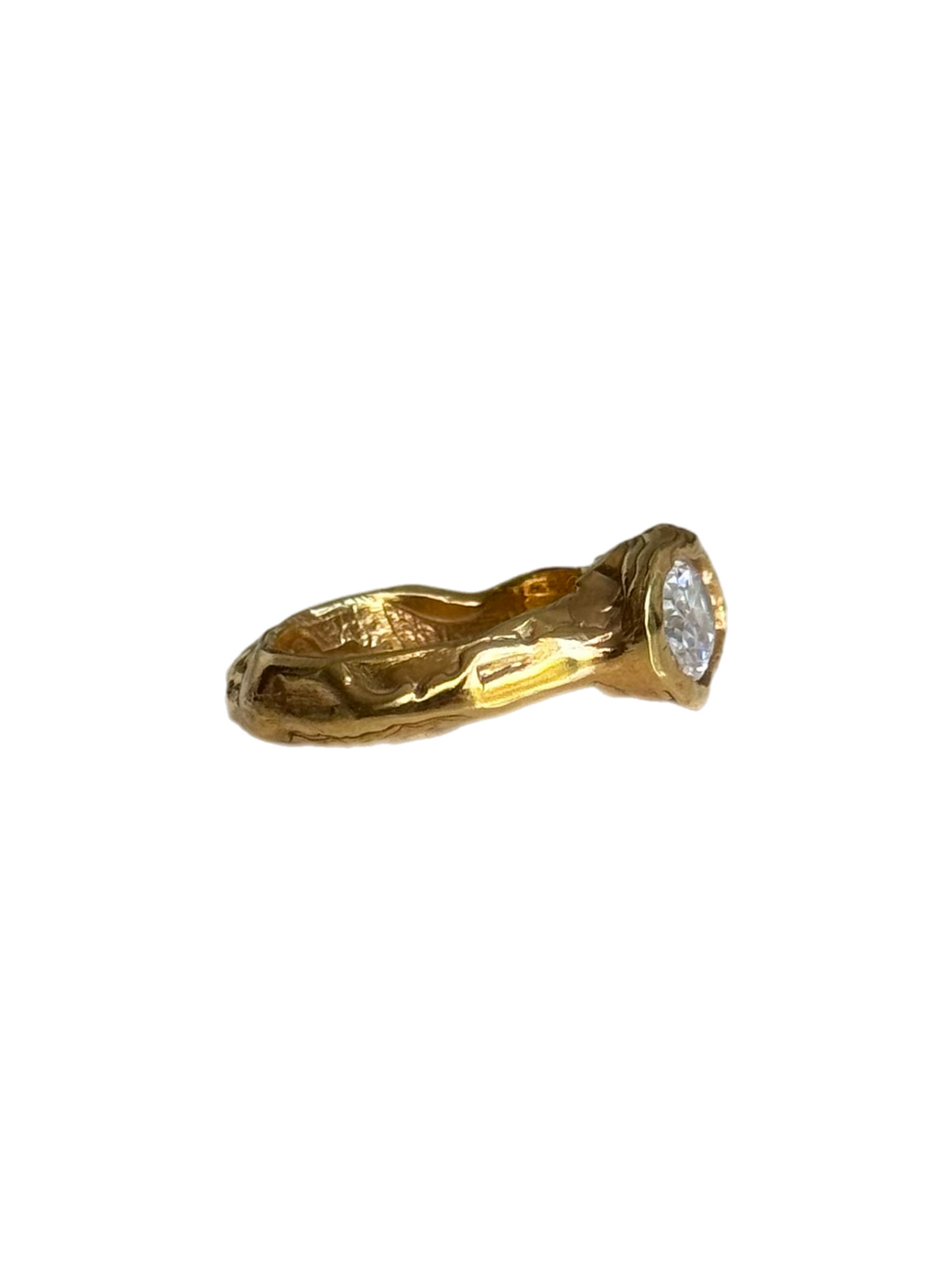 Ovalo Pinky Ring — 925 silver pinky ring, Camila D. Daneri