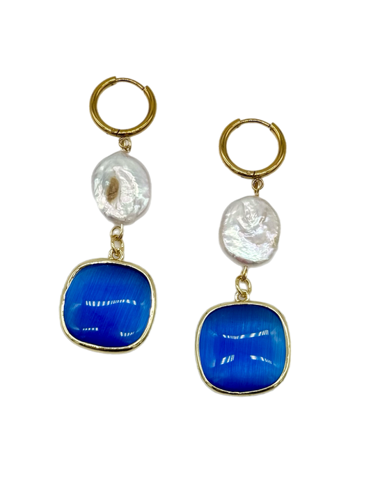 Ojo de Gato Earrings