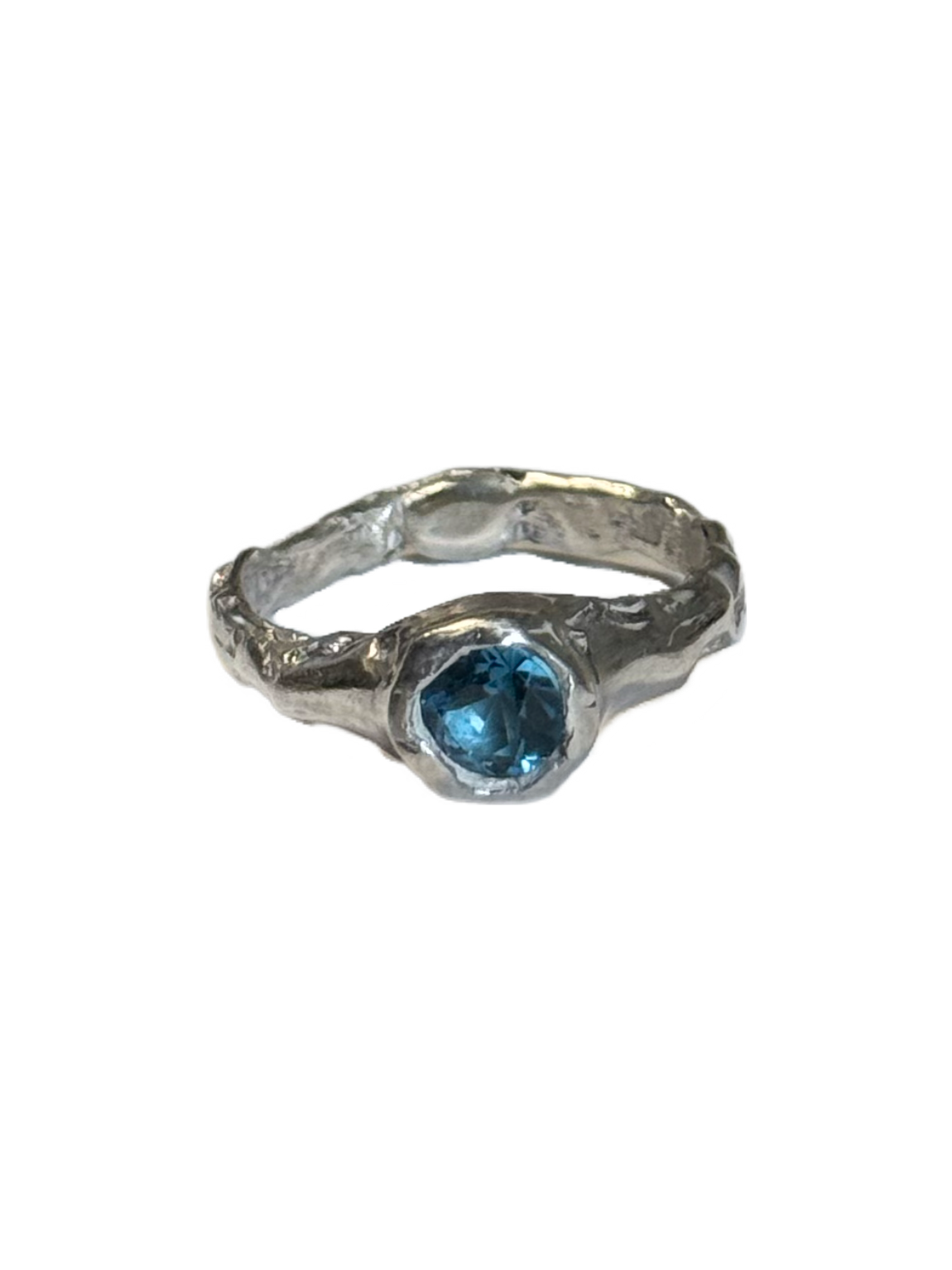 Topacio Ring — 925 silver ring with topaz, Camila D. Daneri