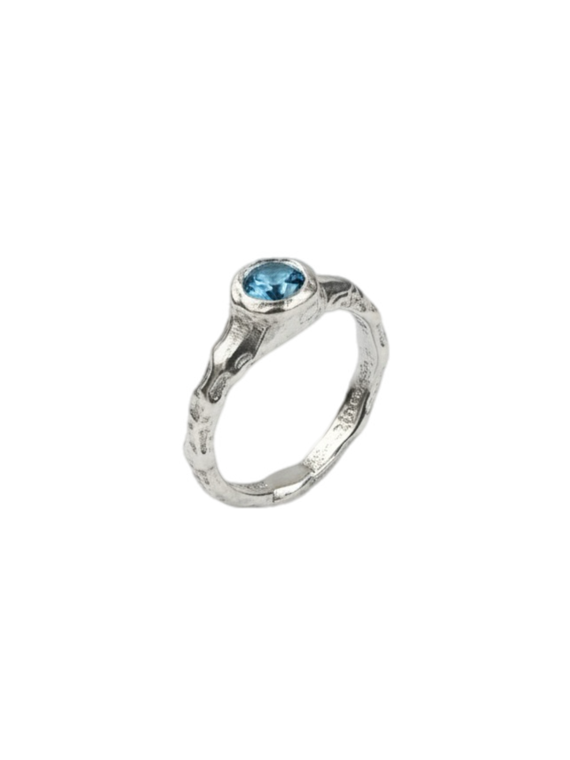 Topacio Ring — 925 silver ring with topaz, Camila D. Daneri