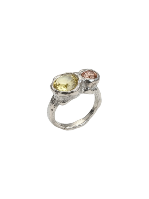Amarillo Ring — 925 silver ring, Camila D. Daneri