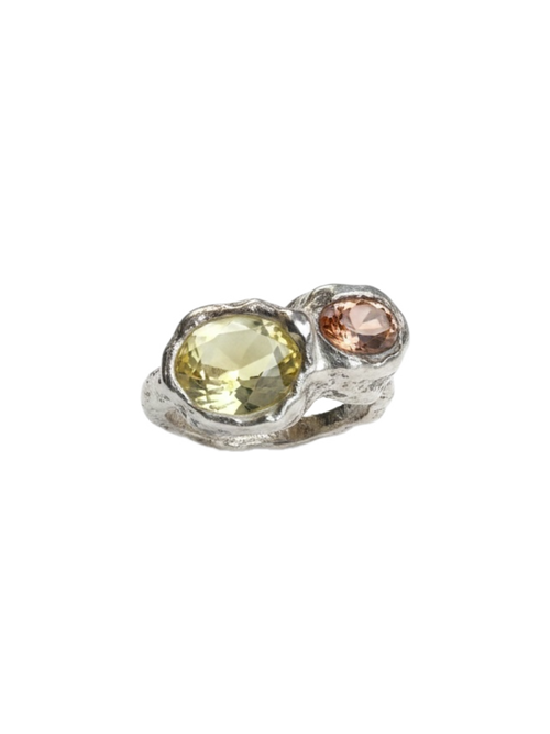 Amarillo Ring — 925 silver ring, Camila D. Daneri