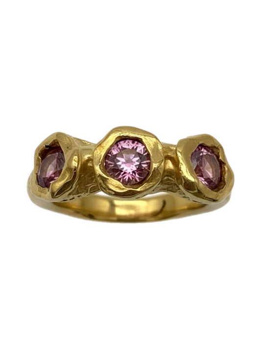 Tres Ring — 925 silver ring, Camila D. Daneri