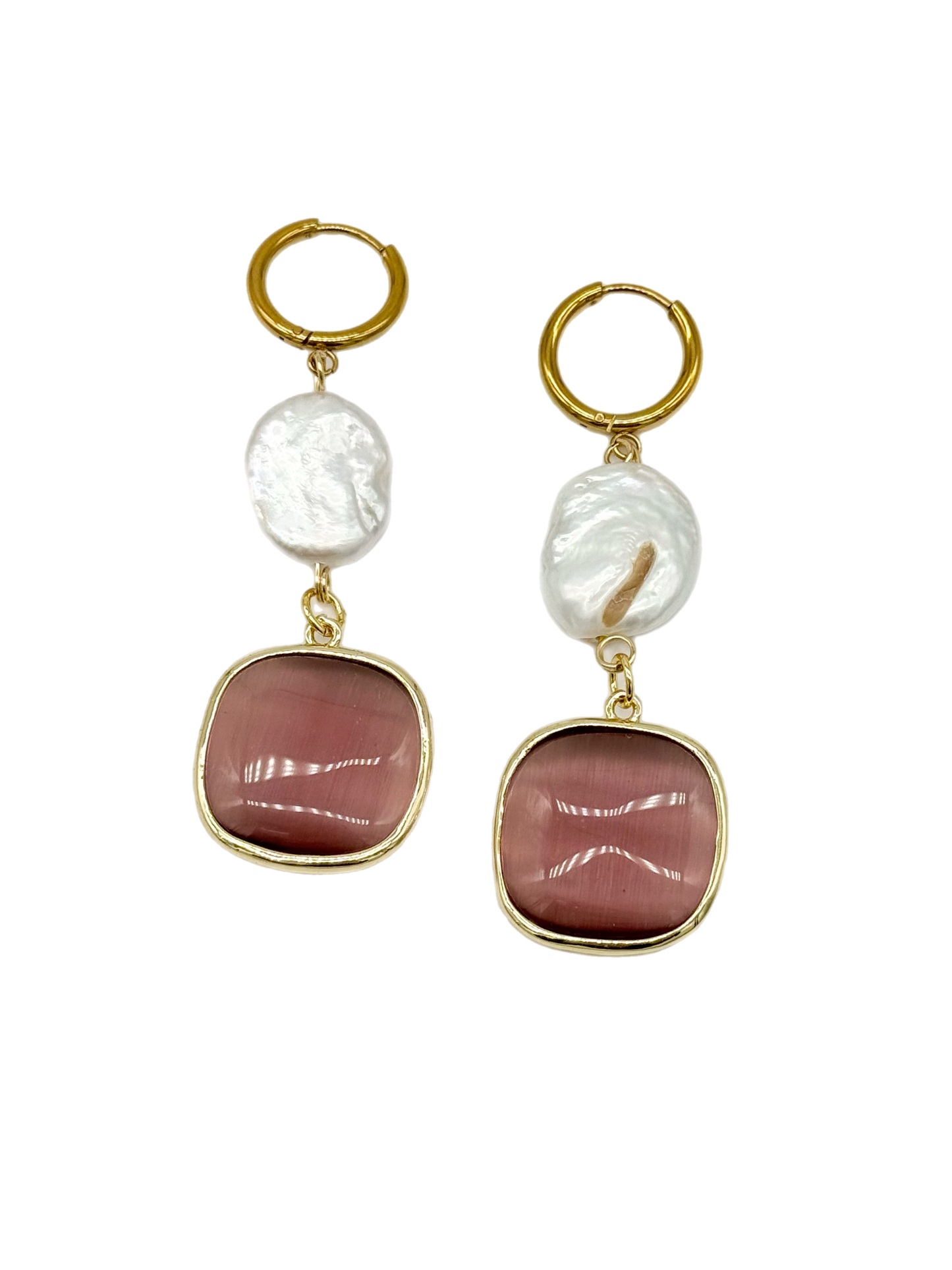 Ojo de Gato Earrings