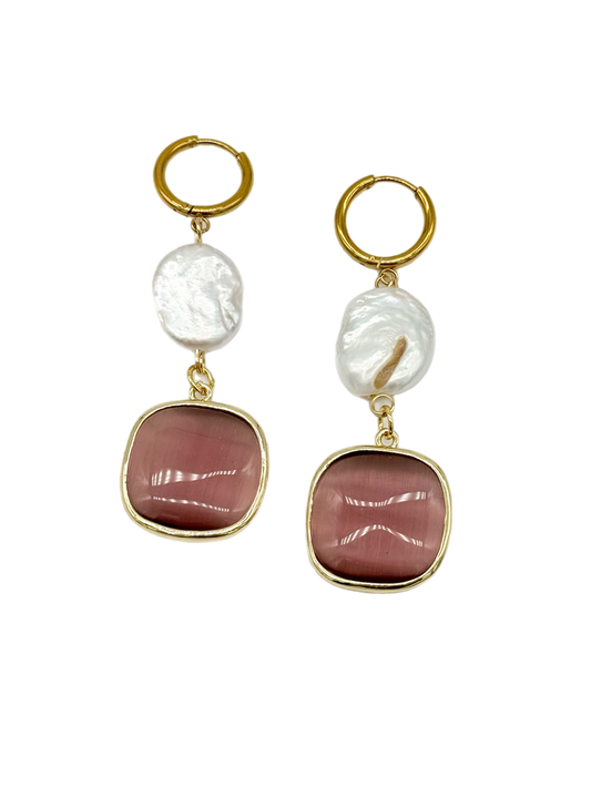 Ojo de Gato Earrings