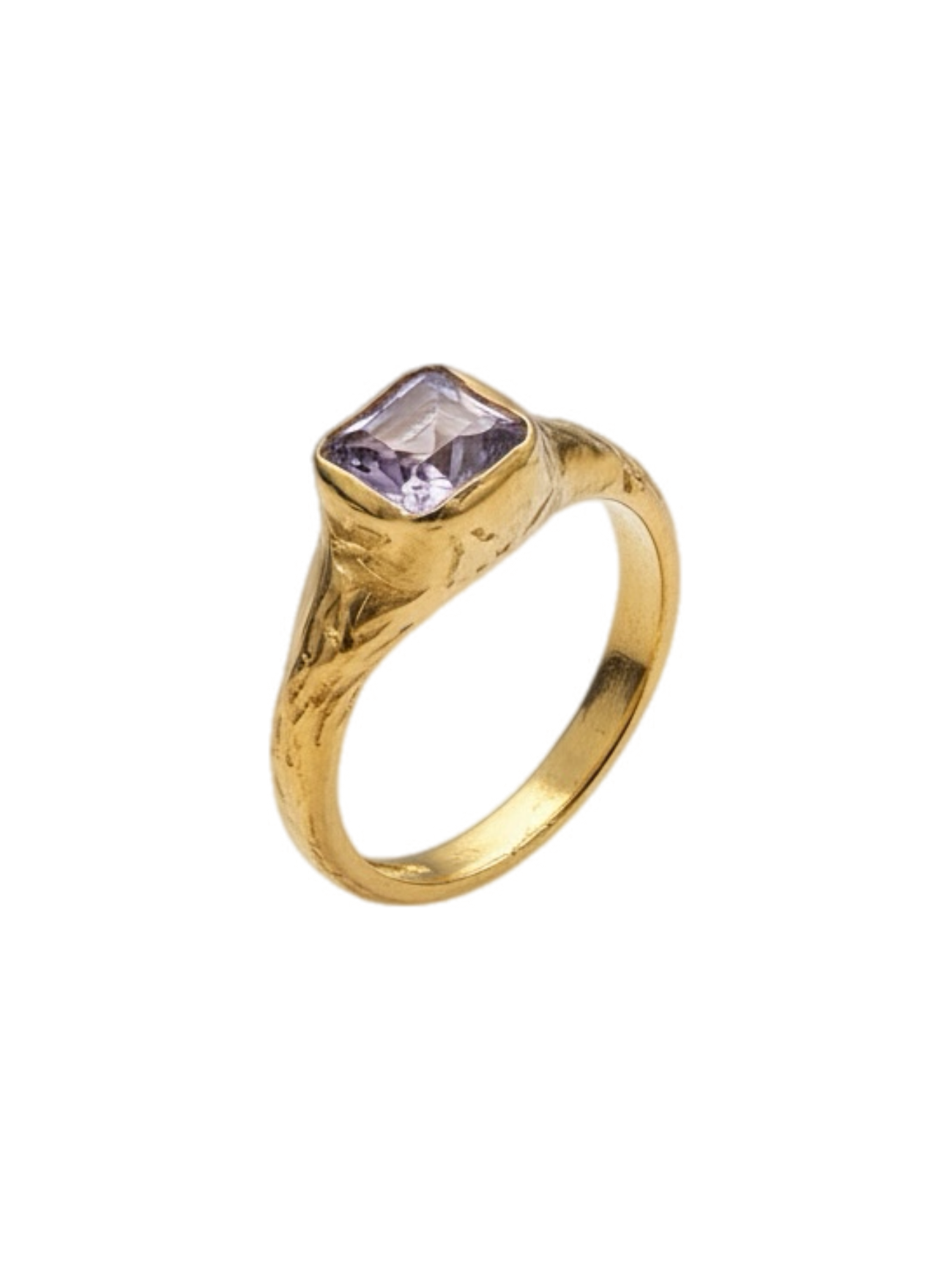 Amatista Ring — 925 silver ring with amethyst, Camila D. Daneri