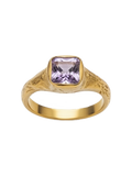 Amatista Ring — 925 silver ring with amethyst, Camila D. Daneri
