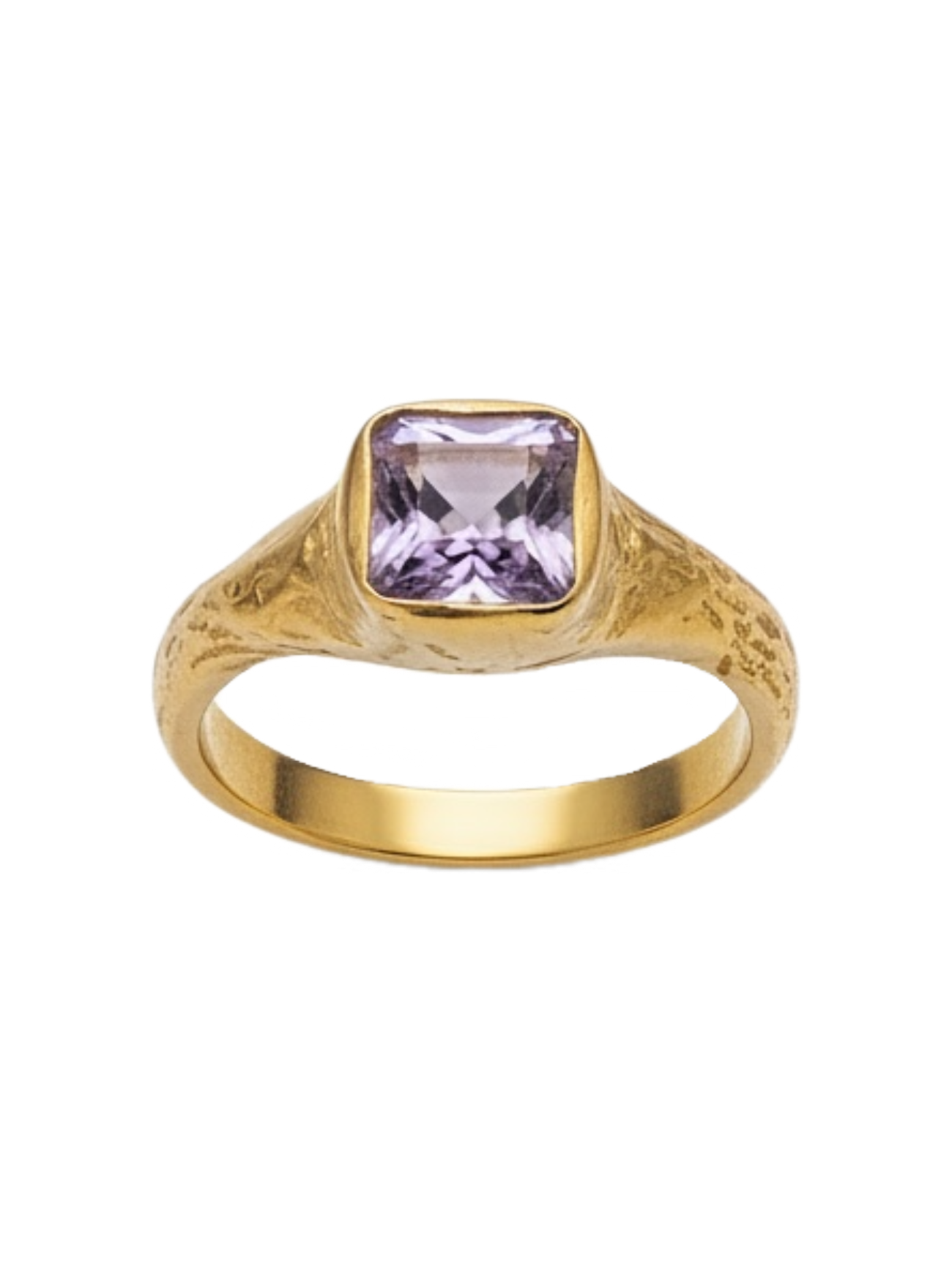 Amatista Ring — 925 silver ring with amethyst, Camila D. Daneri