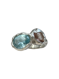 Aquamarina Ring — 925 silver ring with aquamarine, Camila D. Daneri