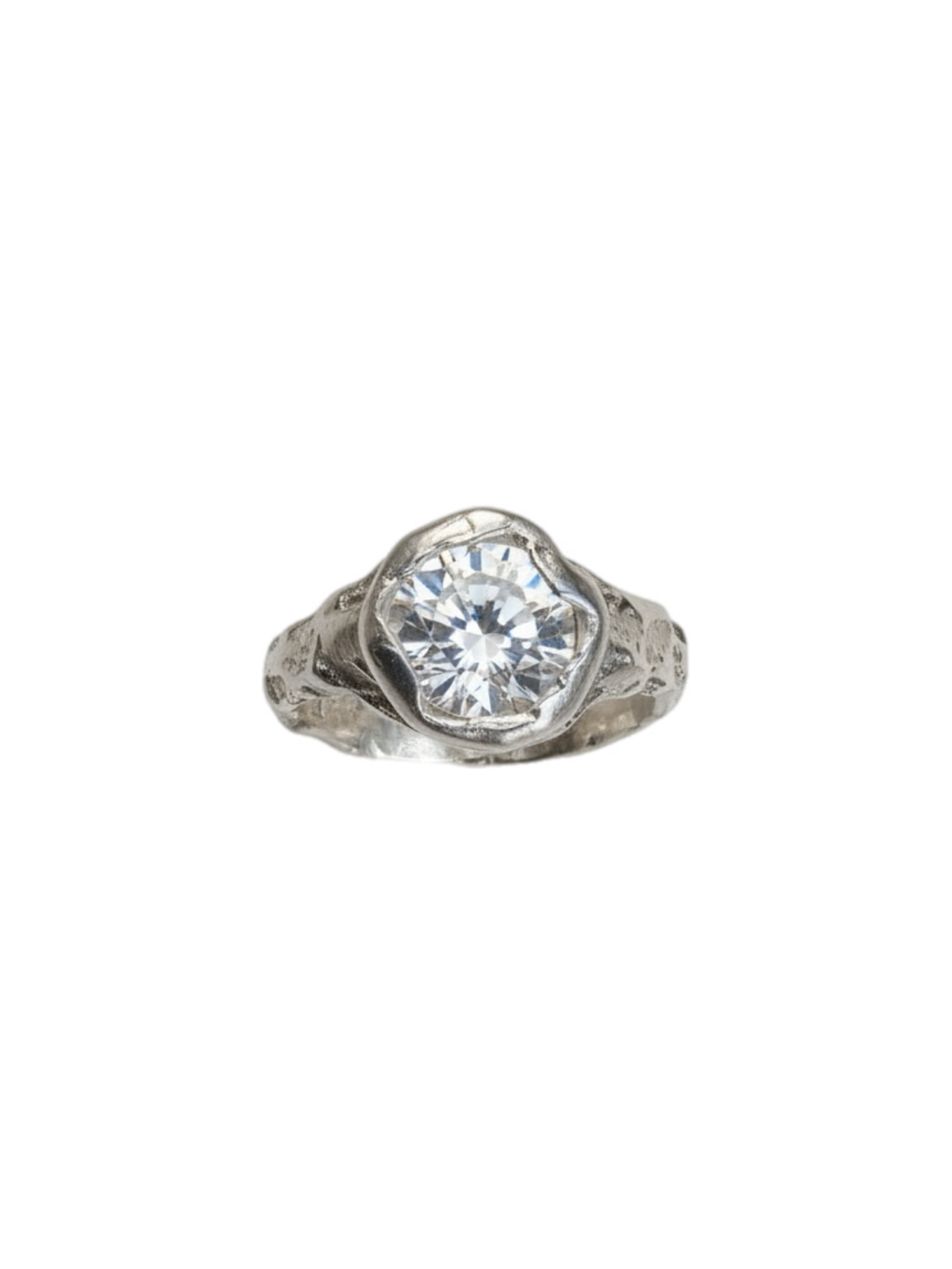 Moissanita Ring — 925 silver, Camila D. Daneri