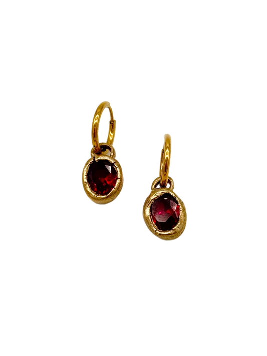 Granate Earrings