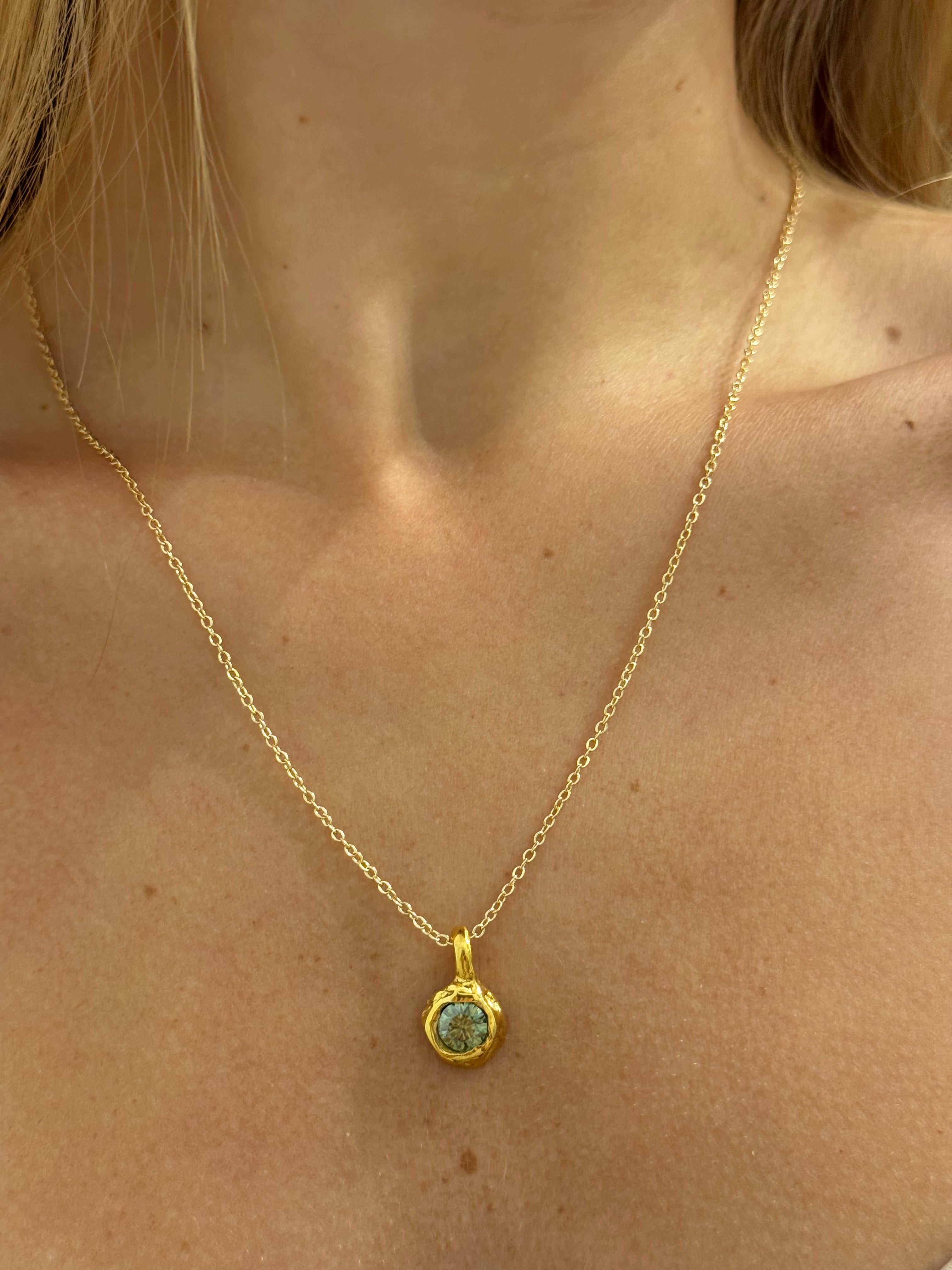 Verde Necklace — 925 silver necklace, Camila D. Daneri