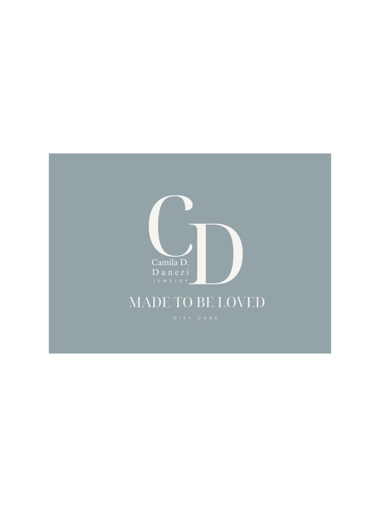 Camila D Daneri Gift Card