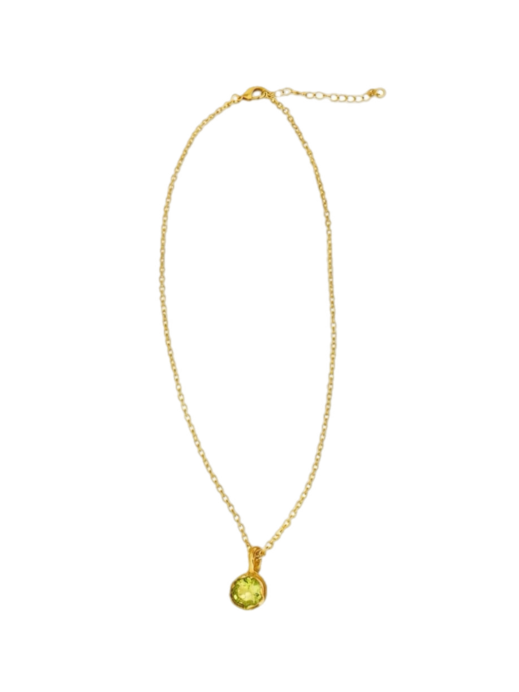 Green Gold Necklace