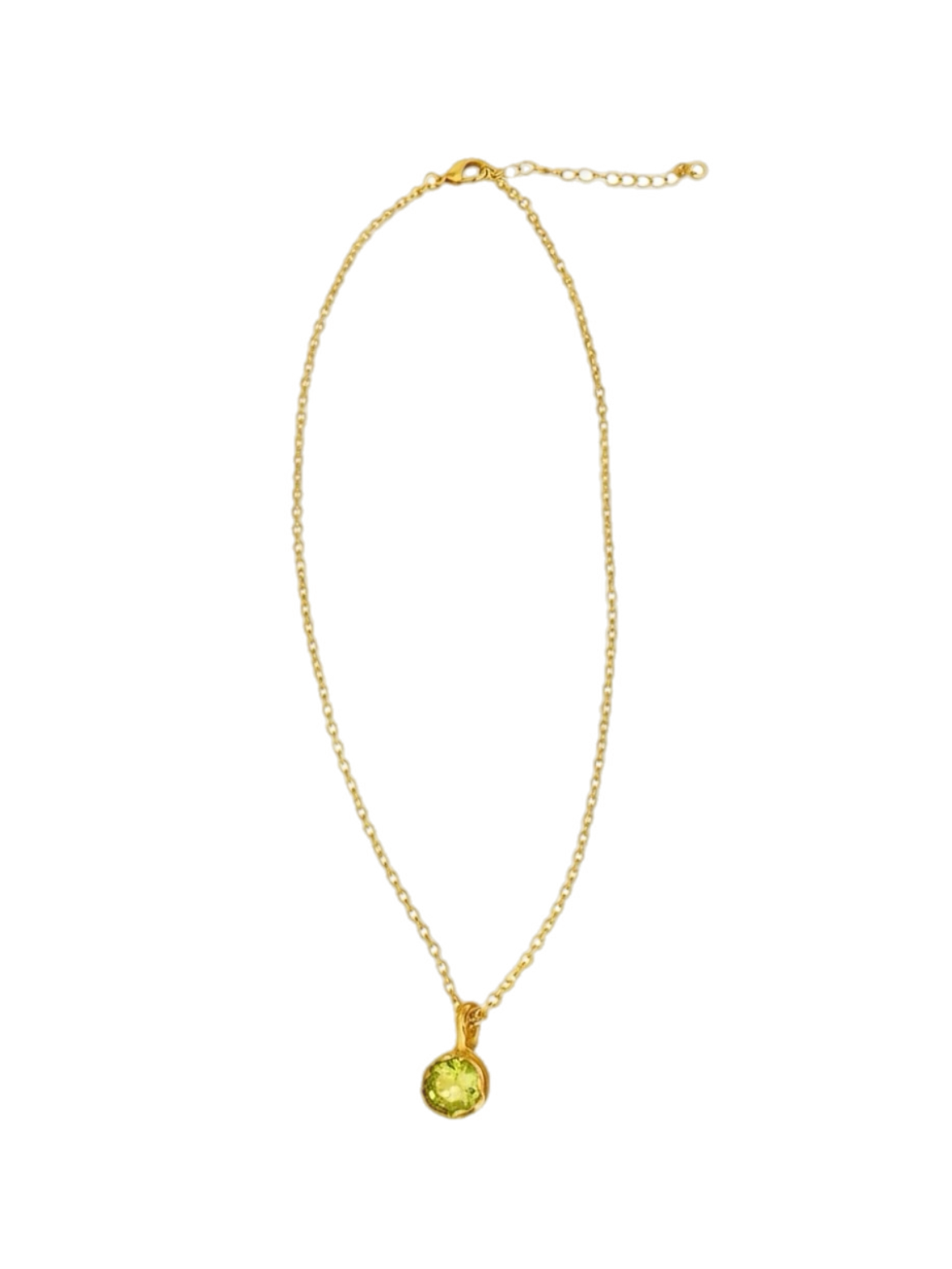 Green Gold Necklace