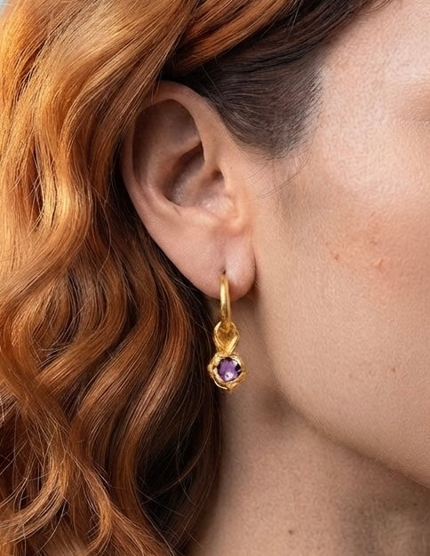 Amatista Earrings