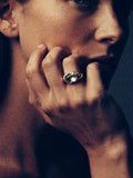 Prasiolita Ring