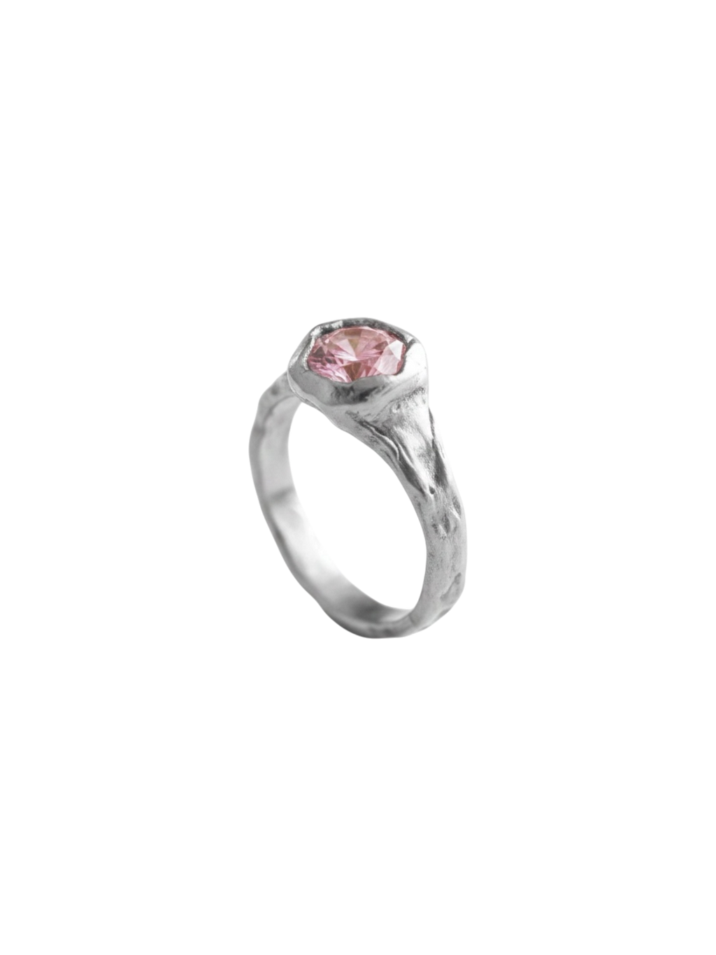 Pink Pinky Ring