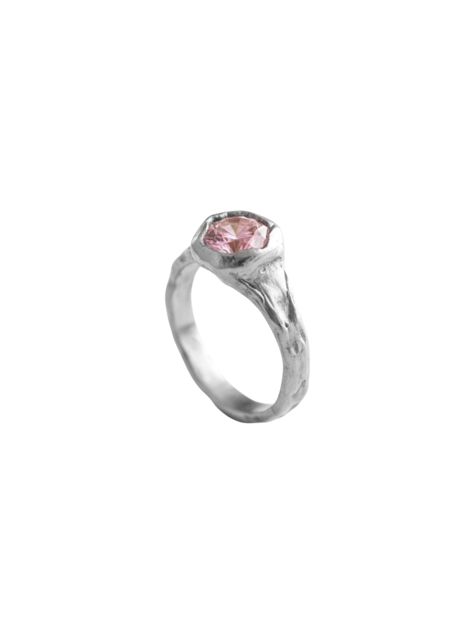 Pink Pinky Ring