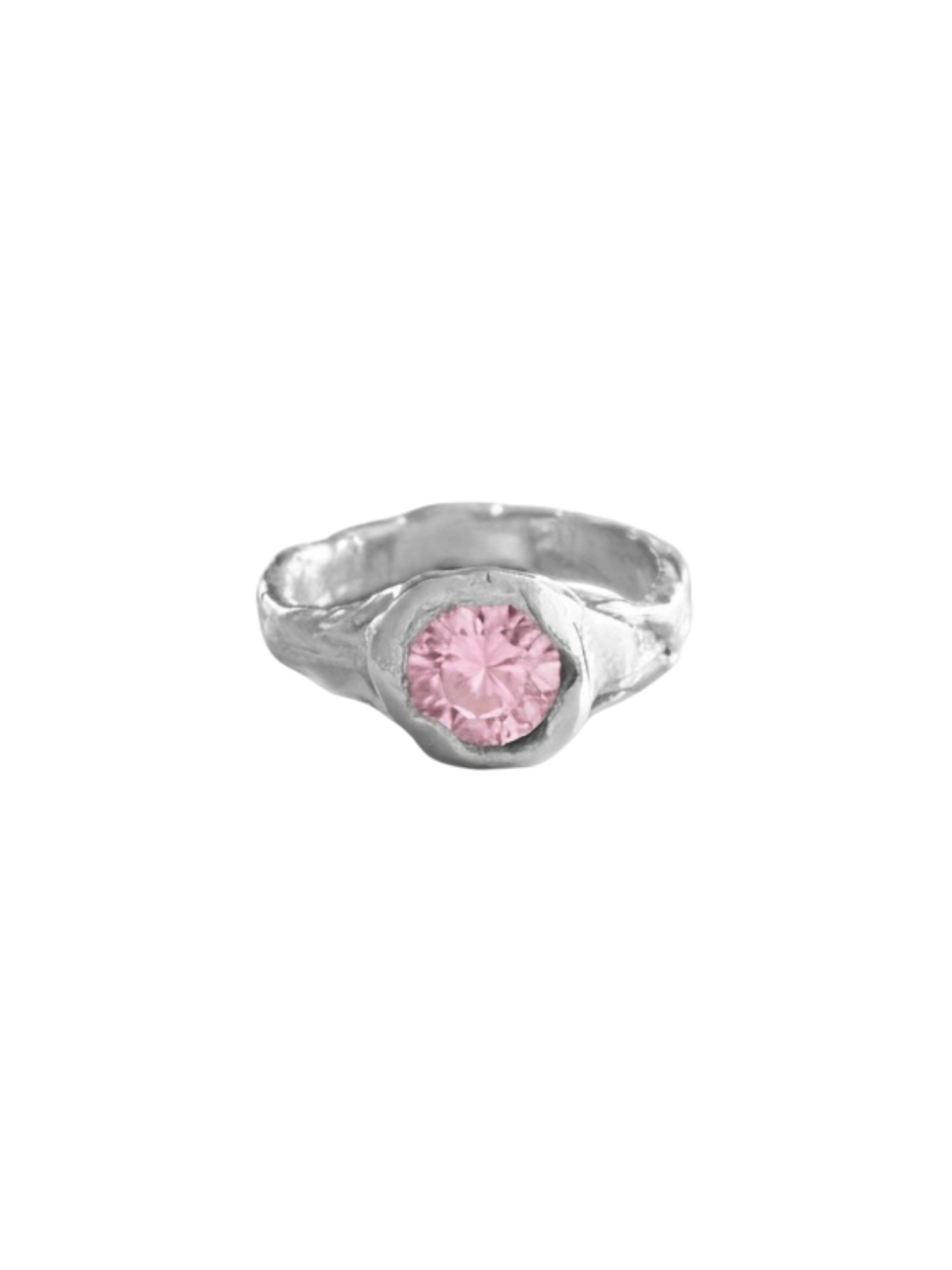 Pink Pinky Ring