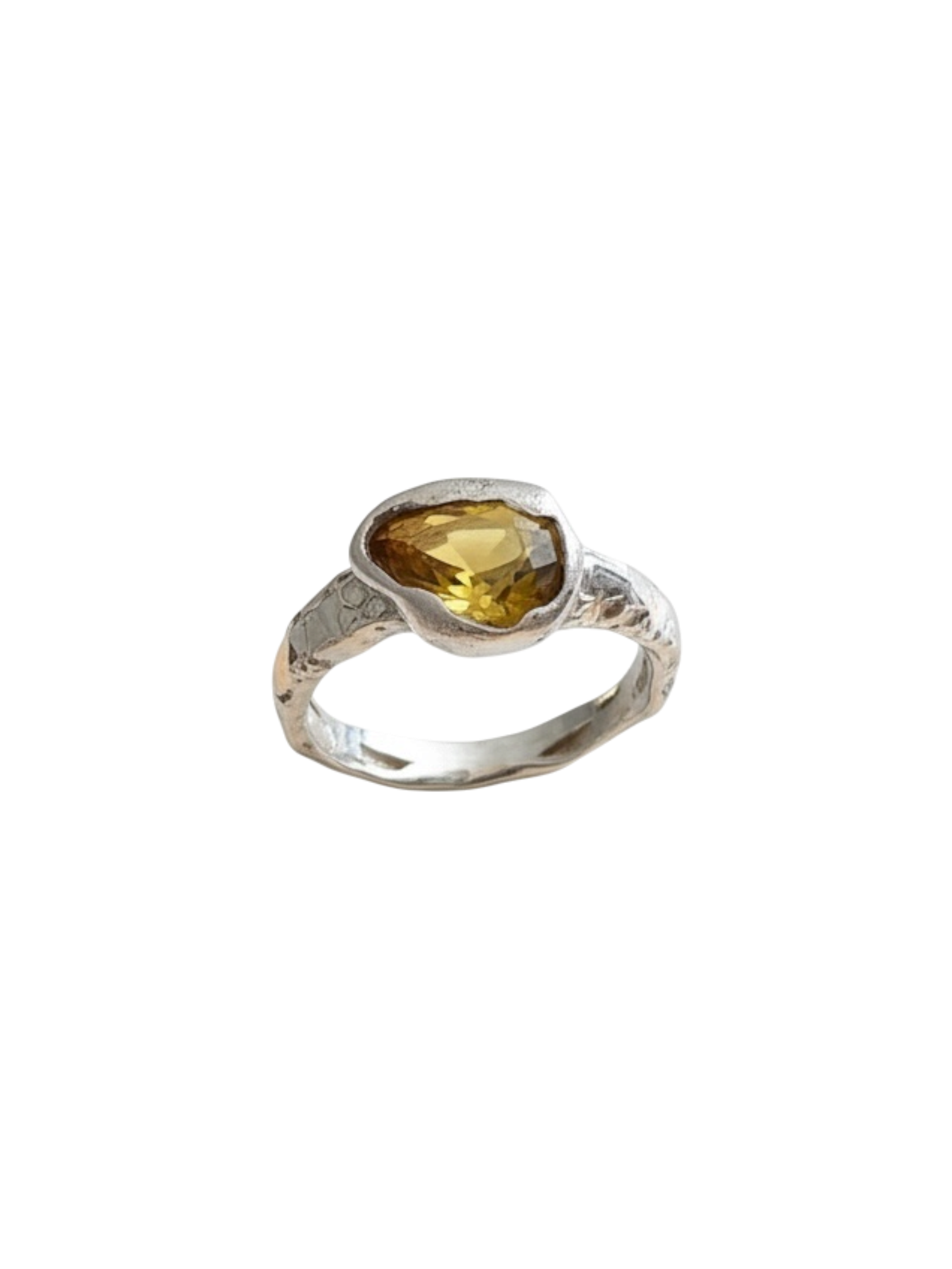 Gota Citrino Ring