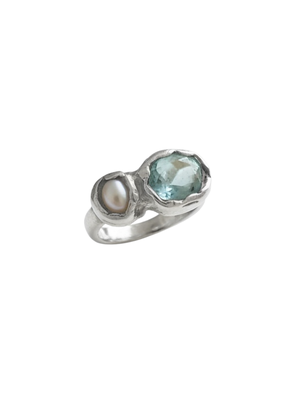 Agua Perla Ring