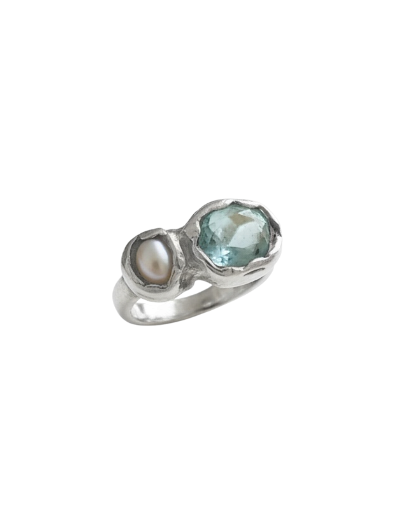 Agua Perla Ring