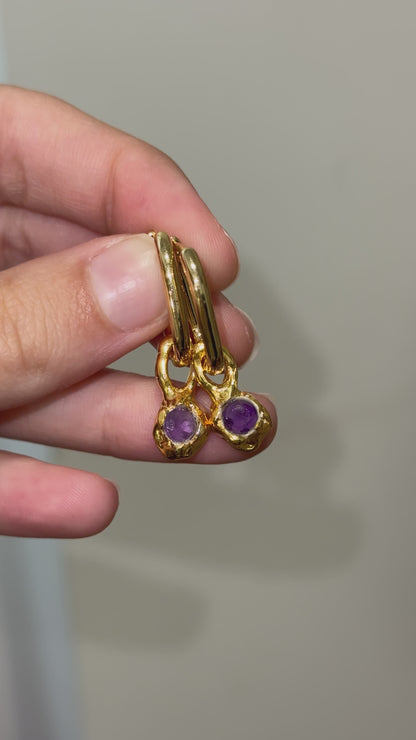 Amatista Earrings